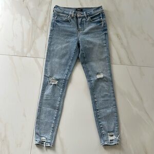 Express Skinny cropped